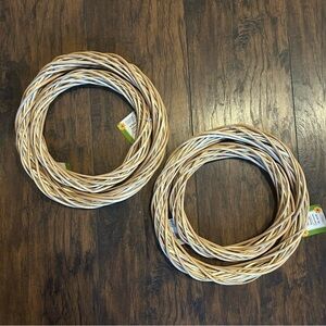 Floral Garden Wood Blend Wreaths